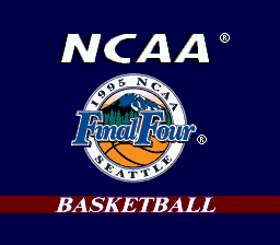 Заставка игры NCAA Final Four Basketball